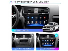 Android autorádio s navi pro VW GOLF 7 (2013-2017) - 2