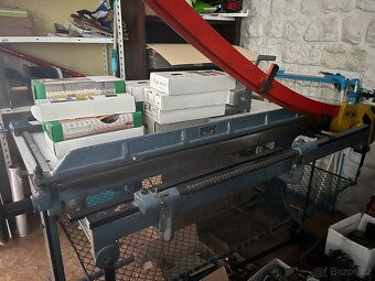 Prodám nůžky na papír ( papšer ), zbytky papírů, lepenek na - 2