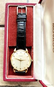 Zlaté pánské hodinky MOVADO - 2