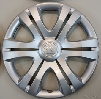 Poklice Škoda 15" 4ks - 2