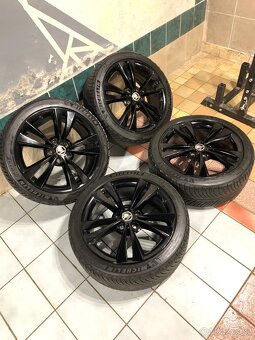 Alu kola Škoda R18 5X112 ZIMNÍ PNEU 225/40 R18 NEPTUNE - 2