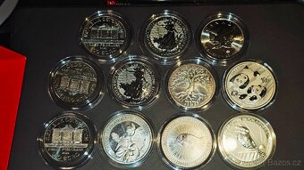 11 mincí investiční 11x1oz - 2