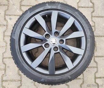Alu kola originál Škoda Octavia III 5x112 R17 Crystal - 2
