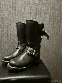 Motorkářské kožené boty Daytona, velikost 39 - 2