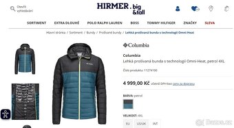 Columbia Omni-Heat 4XL Powder Lite II - 2