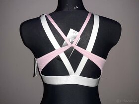 nová růžová sportovní podprsenka Adidas vel.M (38-40) - 2