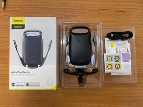 Držák na telefon do auta / nabíječka Baseus Milky Way El - 2