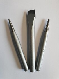 Sada sekáč, důlčík, průbojník - 2