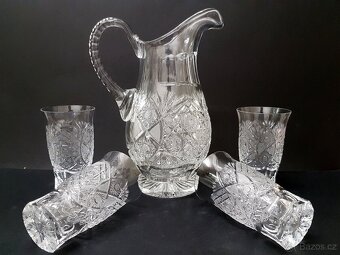 Karafa a 4x sklenice - 2