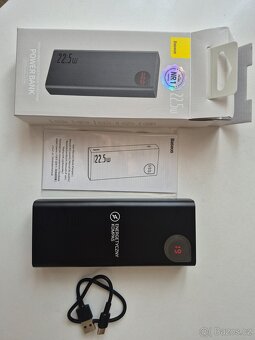 Powerbanka Baseus Adaman 20000 mAh 22,5 W - Nová - 2
