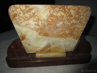 Mramorový kalamář, těžítko - 2