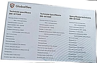 Multimediální jednotka GlobalSec BW-W706R - 2