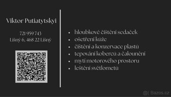 Čištění interiéru auta - 2
