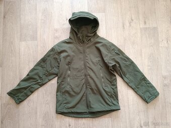 Pánská softshellová souprava (khaki) - 2
