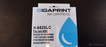 Nová kompatibilní náplň do tiskárny HP 652XL  - brava - 2