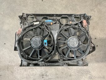 Peugeot 508 2,2 GT - ventilátory chlazení. - 2