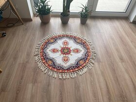 Ručně vyráběný hedvábný koberec z Himaláje - North Dream - 2