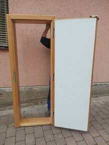 Dveře z masivu - Borovice - 60cm - 2