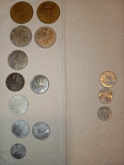 Numismatika, Slovensko + Česká republika halíře - 2