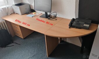 Nábytek do kanceláře, obýváku, ložnice - viz foto. Vše je po - 2