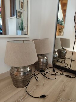 2 designové lampy - 2