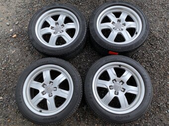 Original zimní kola Audi 5x112 7,5J ET28 255/25 R17 - 2