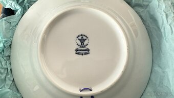 Cibulák - výroční závěsný talíř 1996, Český porcelán Dubí - 2