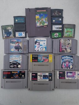 Hry na nintendo nes,snes,n64,gamecube,gb advance - 2
