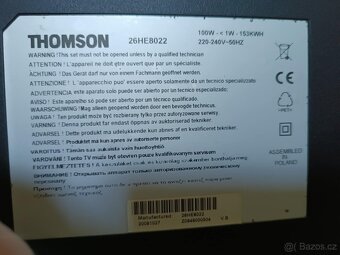 TV THOMSON 26" (66cm) + DVB-T2 box Maxxo - 2
