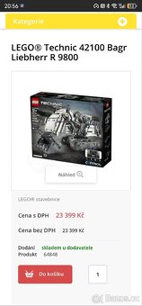 Lego technic,krabice manual - 2