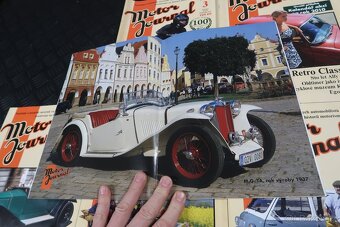 ROČNÍK 2010 MOTOR JOURNAL, ŠKODA 1000 MBX, VESPA, PRAGA RN, - 2