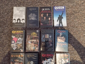 15x VHS do sbírky Queen - 2