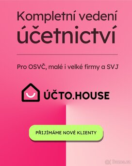 Komplexní účetní služby - SVJ, s.r.o. a OSVČ - 2