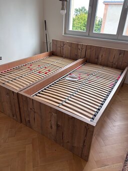 Dvě stejné postele 90x200 - 2