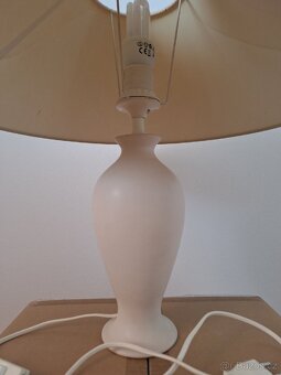 Stolní lampa keramika - 2