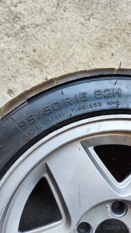 ALU 4x100 R15 + semislicky - 2