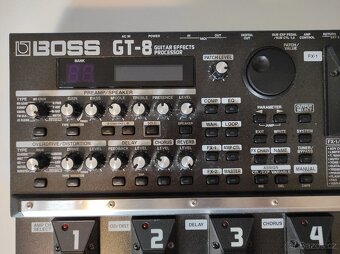 Kytarový procesor BOSS GT-8 - 2