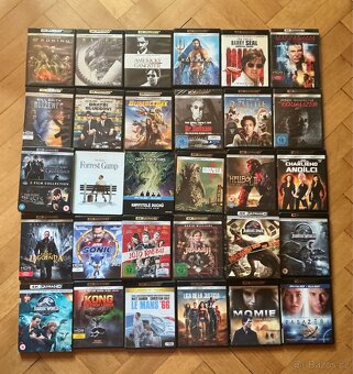 4K blu ray nové - 2