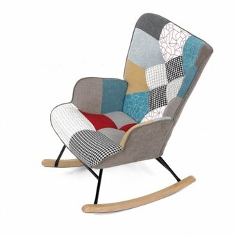 Patchwork houpací křeslo 374 - 2