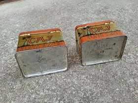 Staré plechovky od čaje - 2