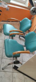 Kadeřnické dvojkřeslo - 2