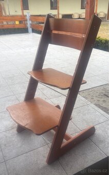 Rostouci drevena zidle - 2