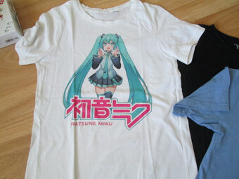 Trička kr.rukáv 3ks ANIME vel. 146/152 - 2