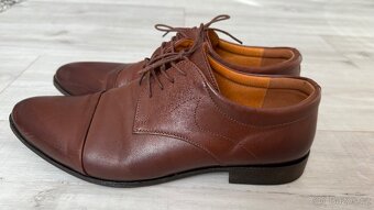 Hnědé polobotky Bandi - 2