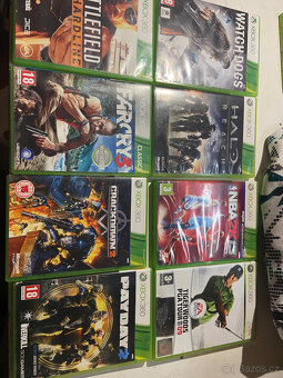Xbox 360. Sada různých her - 2