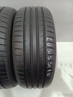 2ks letní pneu 205/55/16 Dunlop - 2