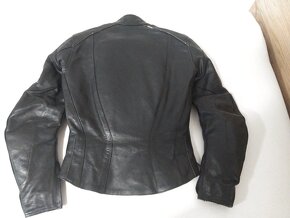 Dámská kožená moto bunda, velikost 36 - 2