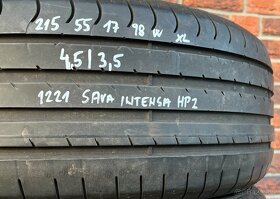Letní pneumatiky 215/55 R17 98V XL Sava Intensa HP2 (1221) - 2