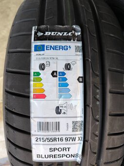 2x nové pneu 215/55/16 Dunlop - 2