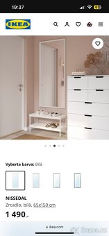 Zrcadlo ikea Nissedal - 2